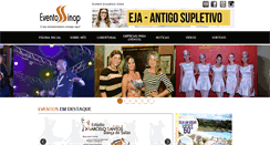 Desktop Screenshot of eventossinop.com.br